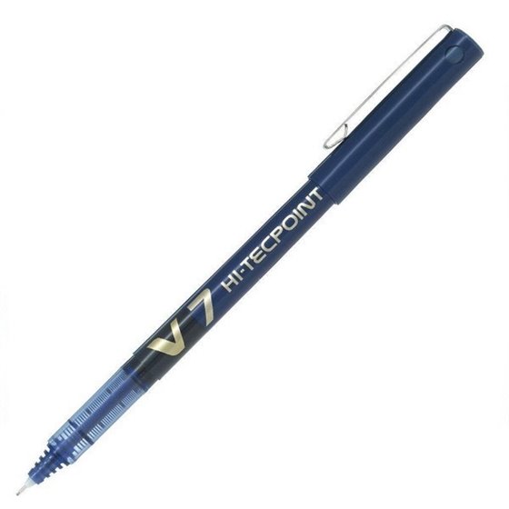 Bolígrafo Roller PILOT V7 Hi-Tecpoint Color Azul