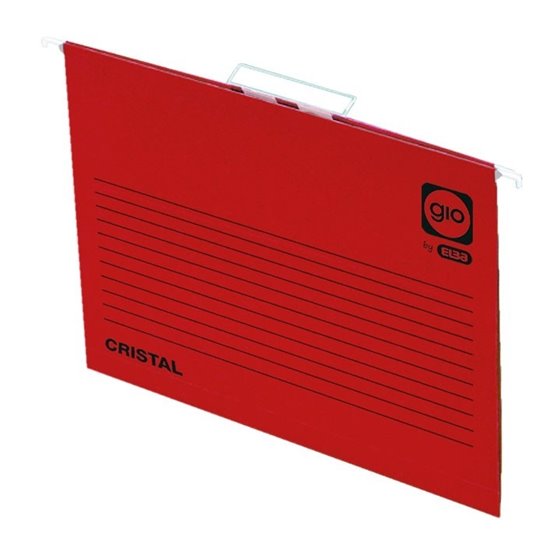 Carpeta Colgante ELBA Gio Folio Color Rojo