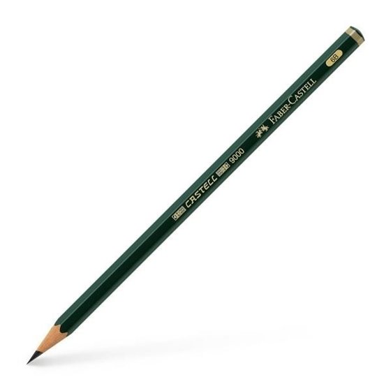 Lapicero Grafito FABER-CASTELL 9000 Dureza 6B