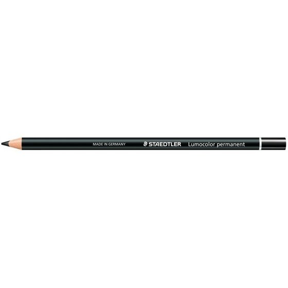 Lapicero STAEDTLER Lumocolor Glasochrom Permanente 108 20 Color Negro