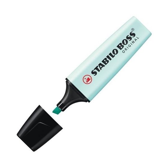 Marcador Fluorescente STABILO Boss Pastel Color Azul