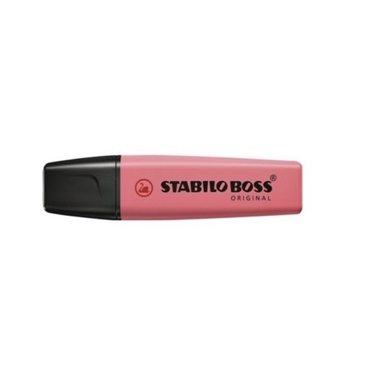 Marcador Fluorescente STABILO Boss Pastel Color Cereza