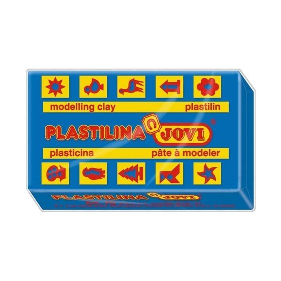 Plastilina JOVI 70 50 g. Color Azul Oscuro