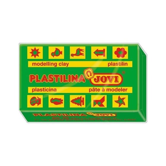 Plastilina JOVI 70 50 g. Color Verde Claro