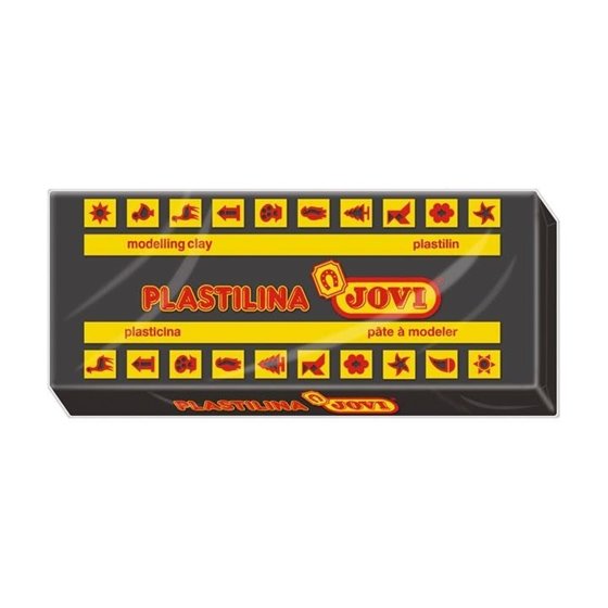 Plastilina JOVI 71 150 g. Color Negro