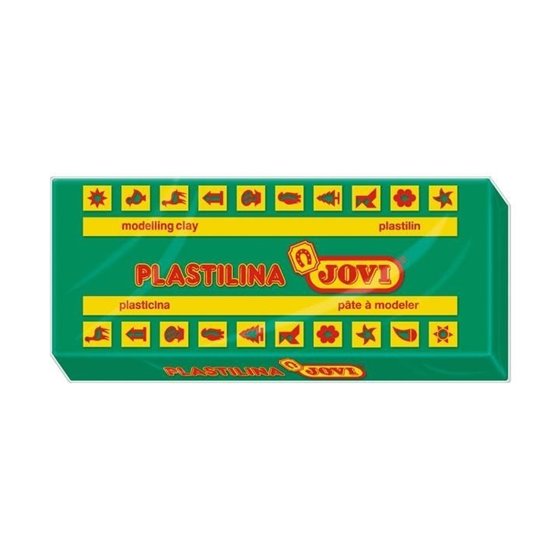 Plastilina JOVI 71 150 g. Color Verde Oscuro