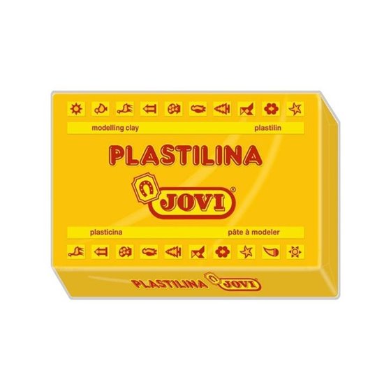 Plastilina JOVI 72 350 g. Color Amarillo Oscuro