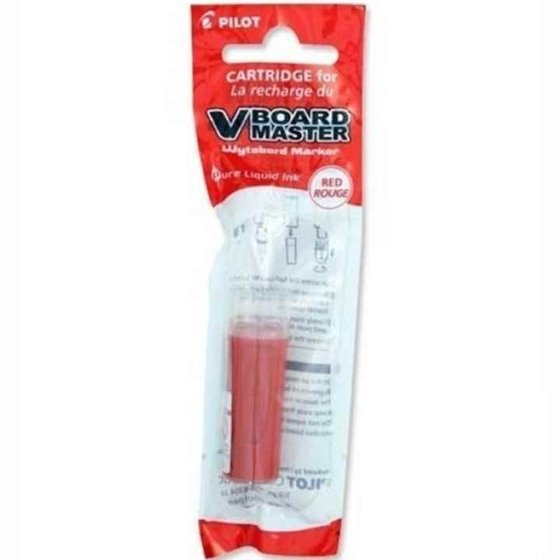 Recambio Rotulador Pizarra PILOT V-Board Color Rojo
