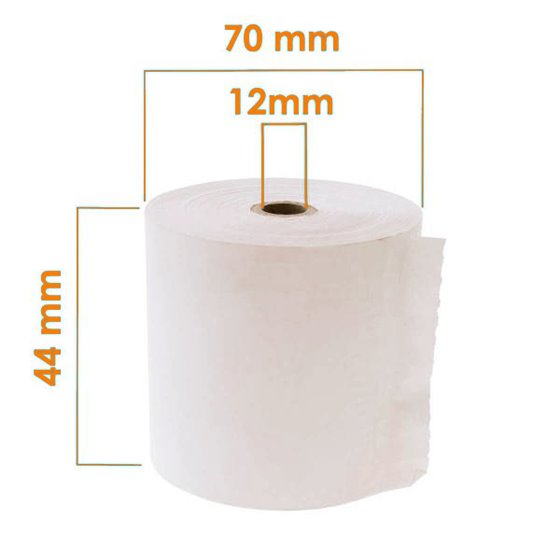 Rollo Papel Electra RUIFERPA Tamaño 44 x 70 mm.