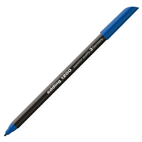 Rotulador Permanente EDDING Nº 1200 Color Azul