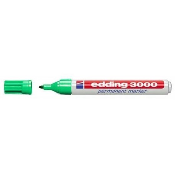 Rotulador Permanente EDDING Nº 3000 Color Verde Claro