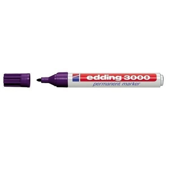 Rotulador Permanente EDDING Nº 3000 Color Violeta
