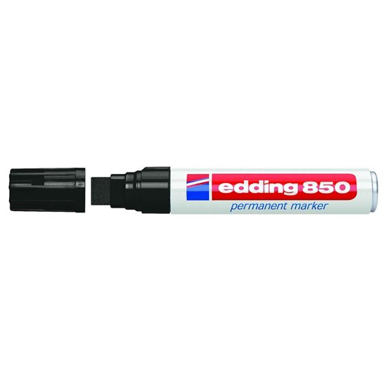 Rotulador Permanente EDDING Nº 850 Color Negro