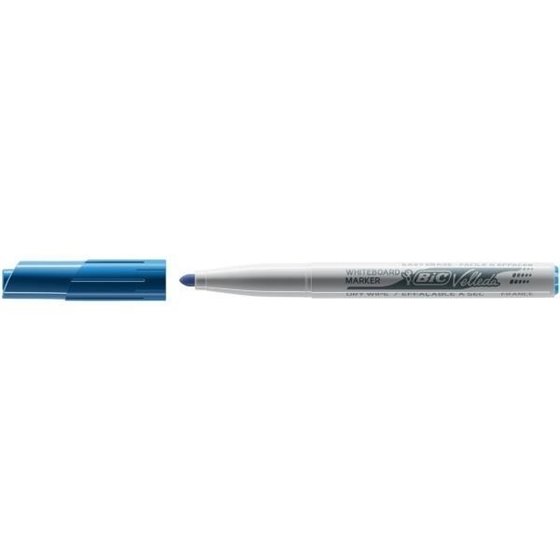 Rotulador Pizarra BIC Velleda Color Azul