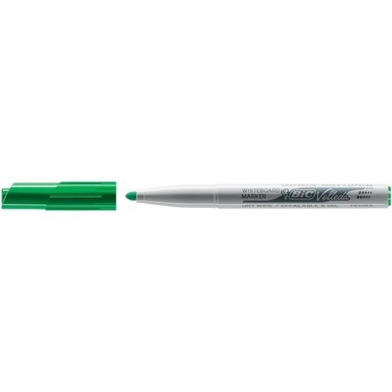 Rotulador Pizarra BIC Velleda Color Verde