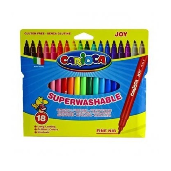 Rotuladores CARIOCA Joy Envase 18 COLORES