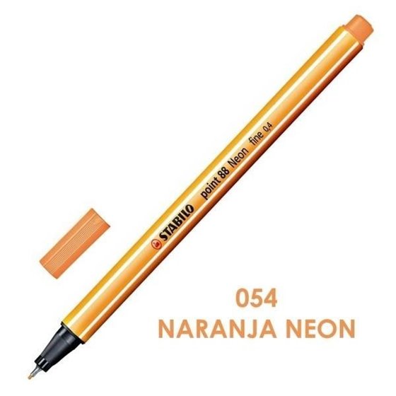 Rotuladores Neon STABILO Point 88 Color Naranja Neón