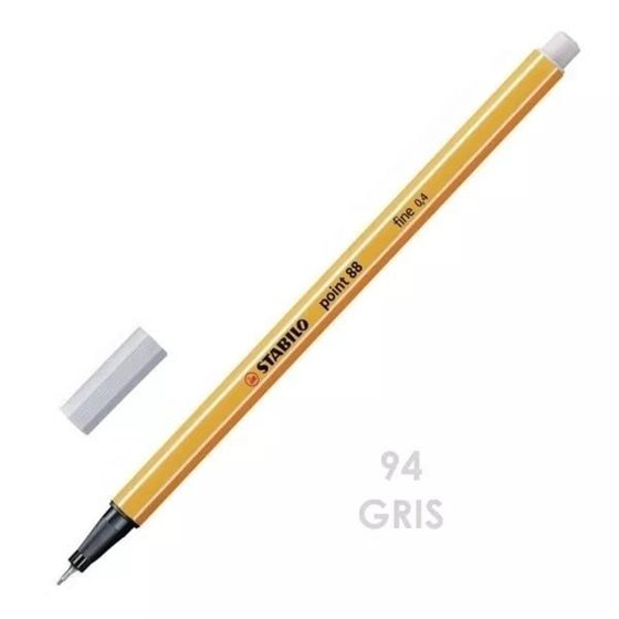 Rotuladores STABILO Point 88 Color Gris