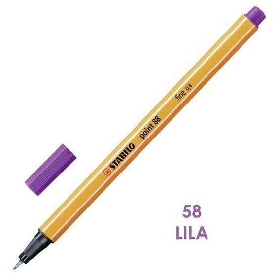 Rotuladores STABILO Point 88 Color Lila