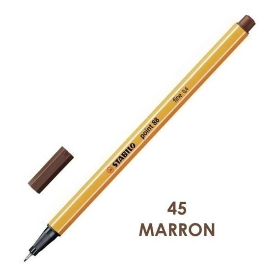 Rotuladores STABILO Point 88 Color Marrón