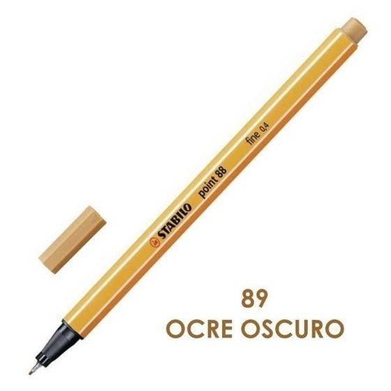 Rotuladores STABILO Point 88 Color Ocre Oscuro