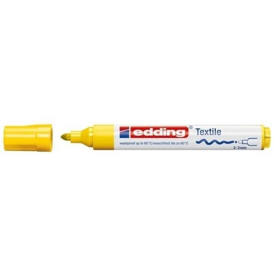 Rotuladores Tela EDDING Nº 4500 Color Amarillo