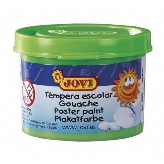 Témpera Escolar JOVI 35 ml. Color Verde Medio