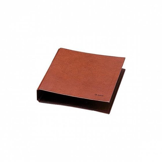 Carpeta Archivador DOHE 4º Natural Cuero Modelo 2 anillas 25 mm.