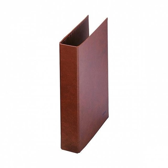 Carpeta Archivador DOHE Folio Natural Cuero Modelo 4 anillas 40 mm.