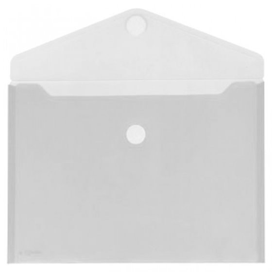 Sobre Portadocumentos Plástico CARCHIVO Mini Cierre Velcro 6 x 10,5 cm. Color Transparente