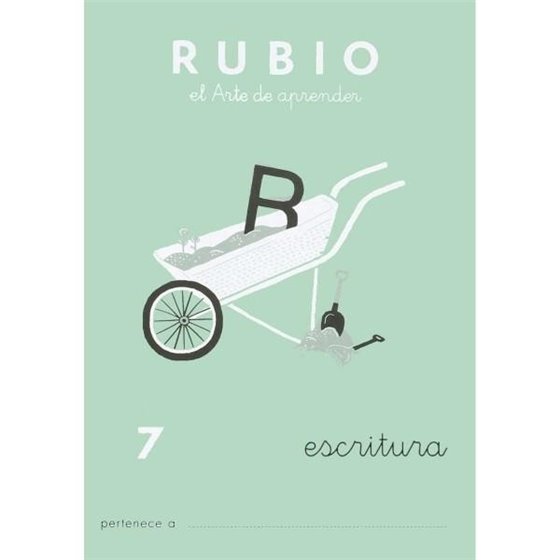 Cuaderno Aprendizaje RUBIO Escritura Modelo Nº 7