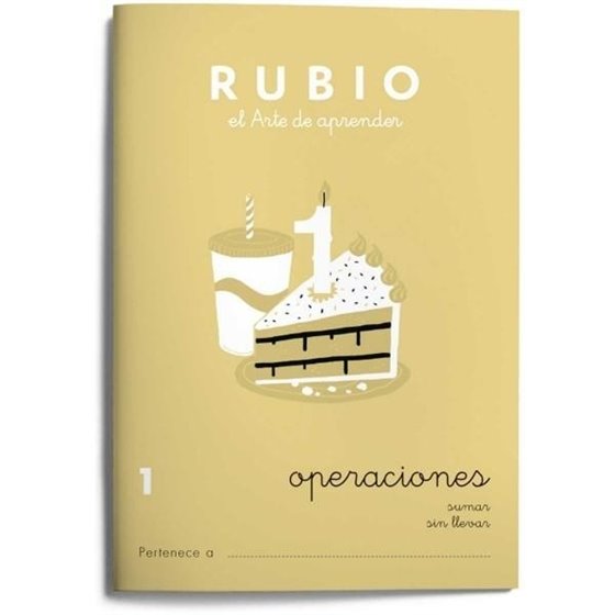 Cuaderno Aprendizaje RUBIO Operaciones Modelo Nº 1
