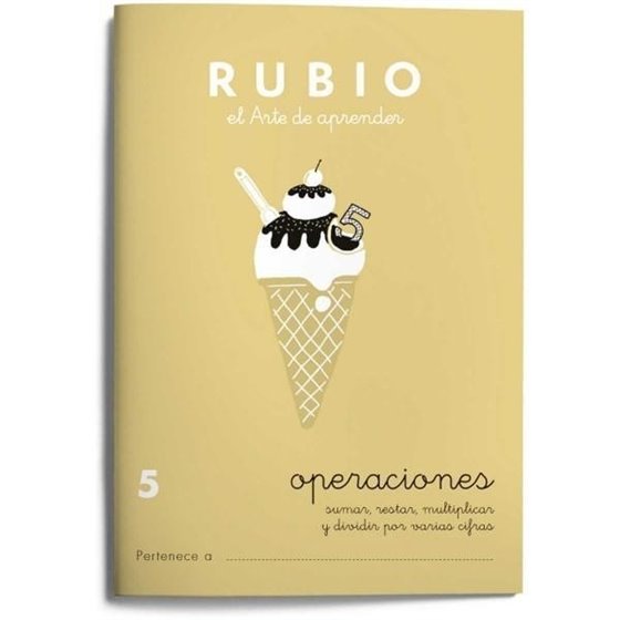 Cuaderno Aprendizaje RUBIO Operaciones Modelo Nº 5