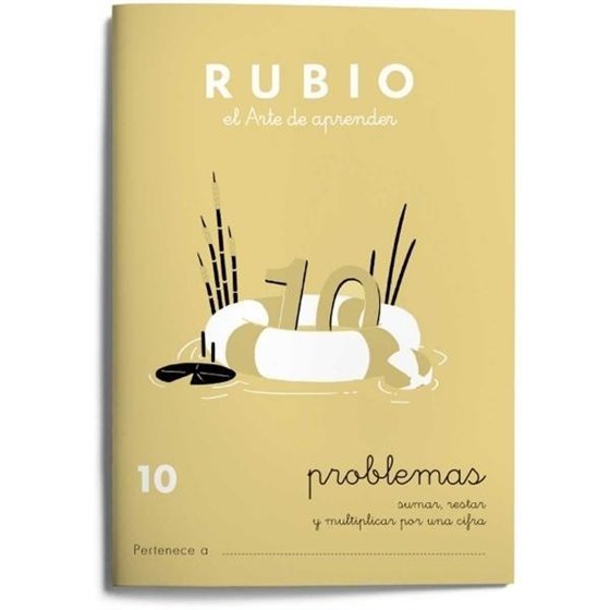 Cuaderno Aprendizaje RUBIO Problemas Modelo Nº 10