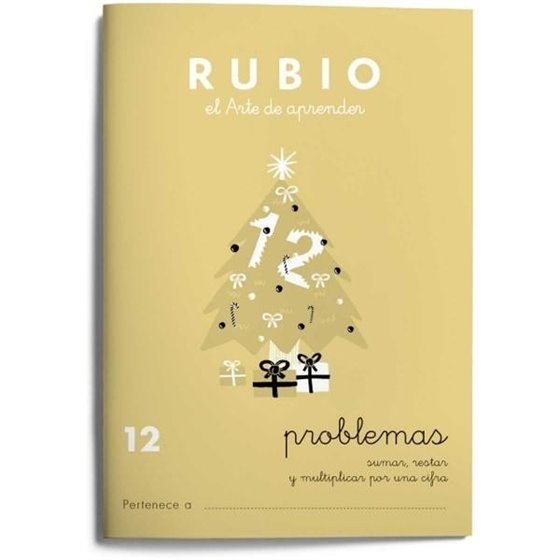 Cuaderno Aprendizaje RUBIO Problemas Modelo Nº 12