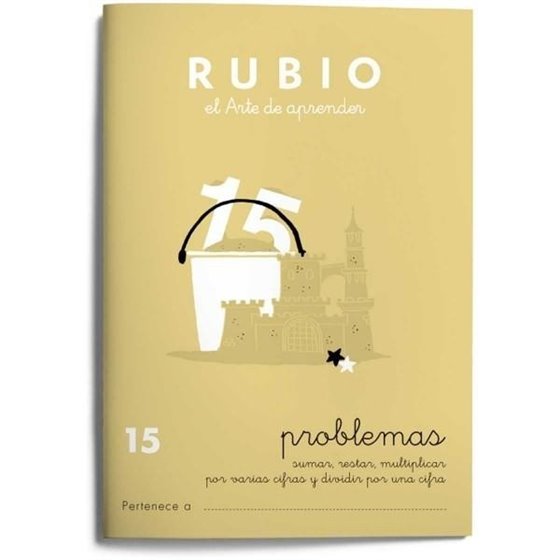 Cuaderno Aprendizaje RUBIO Problemas Modelo Nº 15
