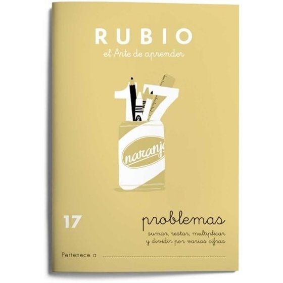 Cuaderno Aprendizaje RUBIO Problemas Modelo Nº 17