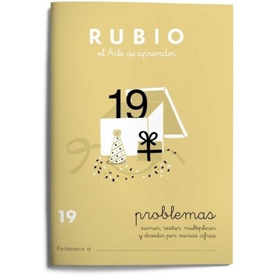 Cuaderno Aprendizaje RUBIO Problemas Modelo Nº 19