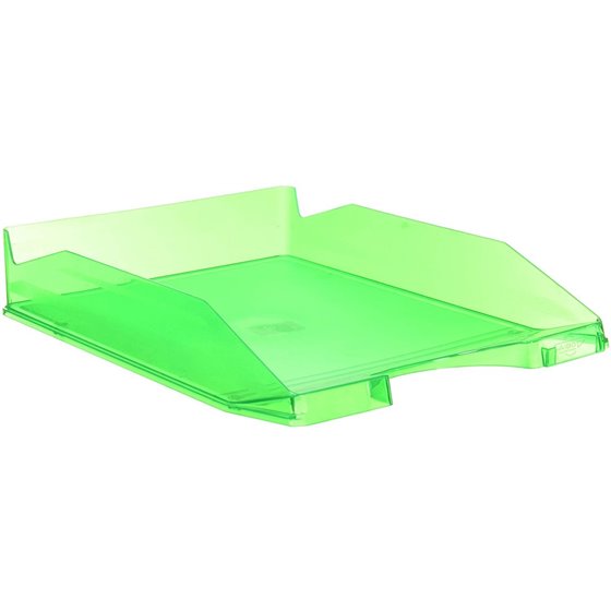 Bandeja Sobremesa Plástico FAIBO Color Verde Translucido