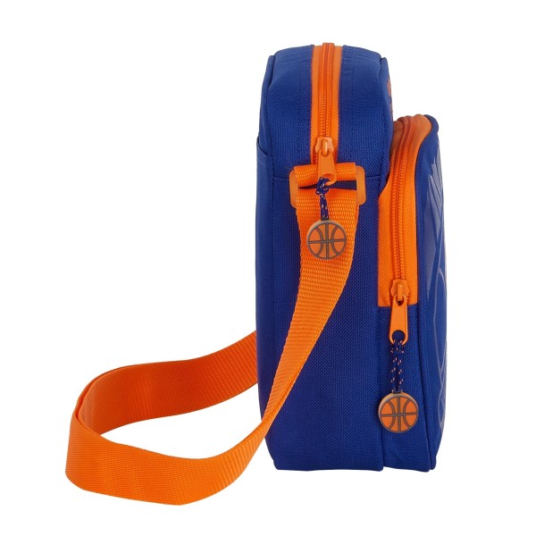 Bolso Bandolera VALENCIA BASKET 16 x 22 x 6 cm.