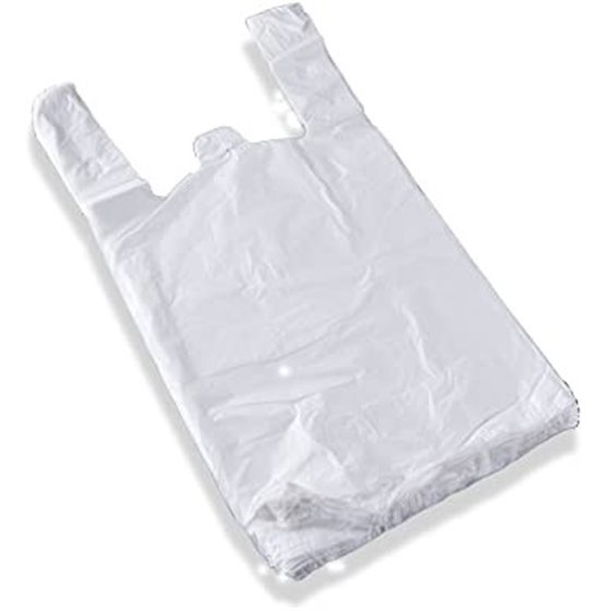 Bolsa Plástico Camiseta Tamaño 30 x 40 cm. Caja x200