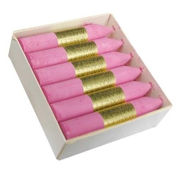 Cera Blanda MANLEY Caja x12 Unicolor Color Magenta