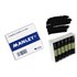 Cera Blanda MANLEY Caja x12 Unicolor Color Negro