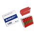 Cera Blanda MANLEY Caja x12 Unicolor Color Rojo Escarlata