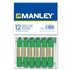 Cera Blanda MANLEY Caja x12 Unicolor Color Verde Primavera