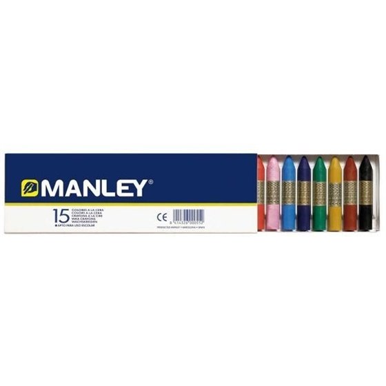 Cera Blanda MANLEY Envase 15 COLORES