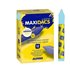 Ceras Blandas MAXIDACS Caja x12 Unicolor Color Azul Celeste