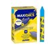Ceras Blandas MAXIDACS Caja x12 Unicolor Color Azul Claro