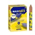 Ceras Blandas MAXIDACS Caja x12 Unicolor Color Marrón