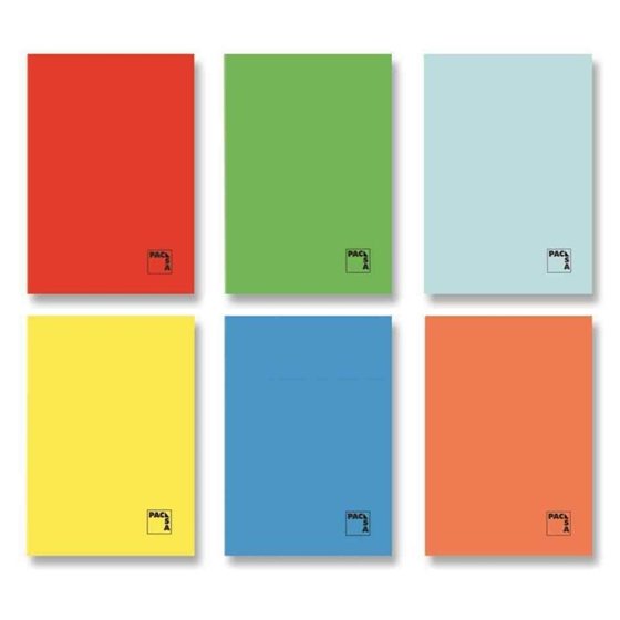 Cuaderno Libreta PACSA Folio 50 Hojas 70 g. Modelo Raya Horizontal